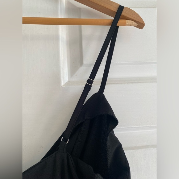 Forever 21 Black Spaghetti Strap Dress Size L - Picture 5 of 7
